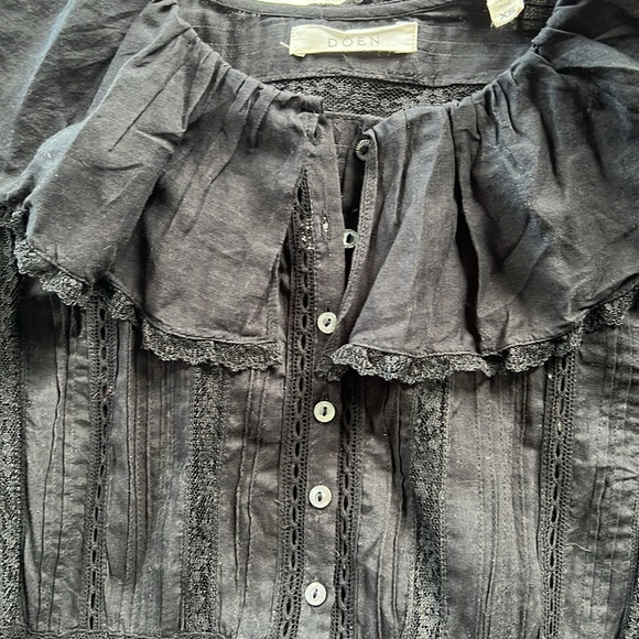 DOEN MARLA DRESS -- BLACK - Picture 10 of 10